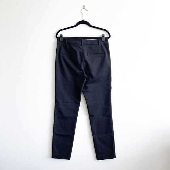 RW & Co. Womens Tailored Pants Slim Leg Signature Fit Career Wear Black Size 10 - Picture 2 of 9